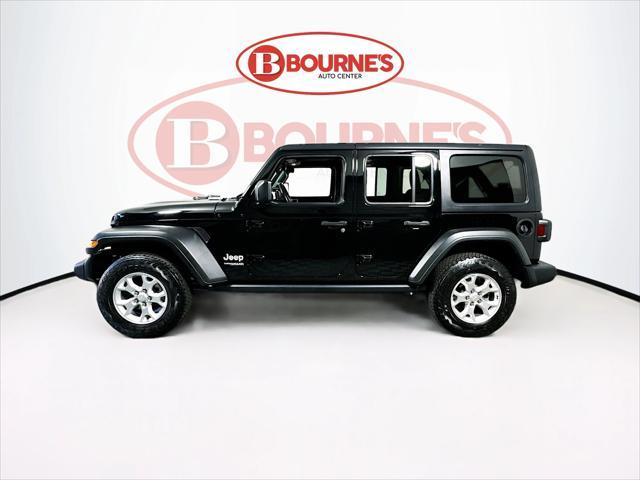 used 2021 Jeep Wrangler Unlimited car, priced at $30,390