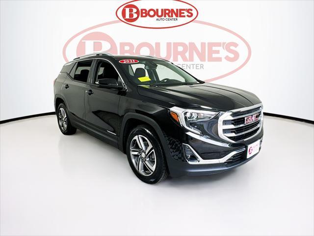 used 2021 GMC Terrain car, priced at $24,590