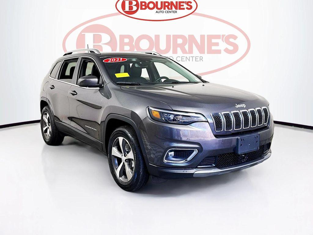 used 2021 Jeep Cherokee car, priced at $22,490
