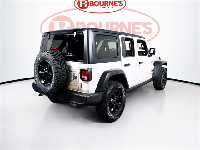 used 2021 Jeep Wrangler car, priced at $27,490