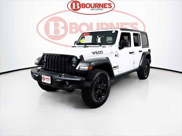 used 2021 Jeep Wrangler car, priced at $27,490