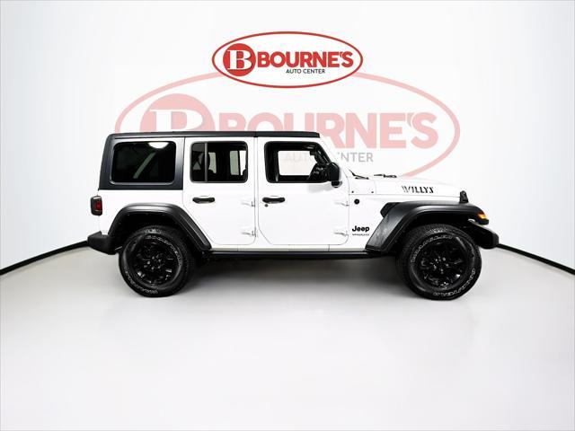 used 2021 Jeep Wrangler car, priced at $27,490