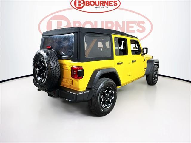 used 2021 Jeep Wrangler Unlimited car, priced at $28,690