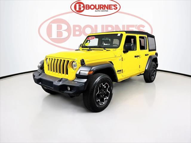 used 2021 Jeep Wrangler Unlimited car, priced at $28,690