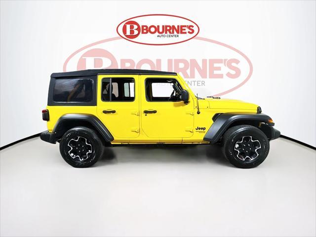 used 2021 Jeep Wrangler Unlimited car, priced at $28,690