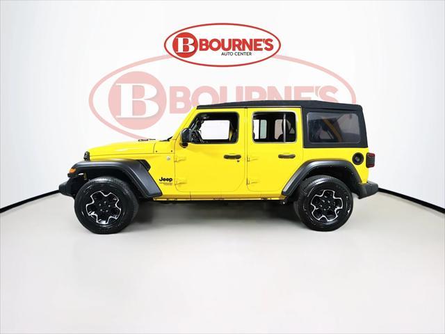 used 2021 Jeep Wrangler Unlimited car, priced at $28,690