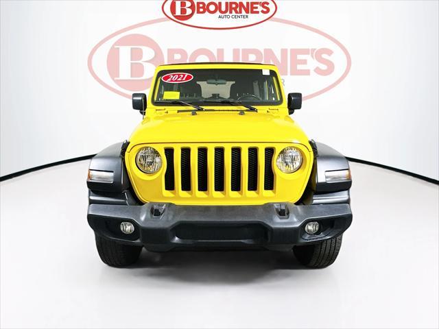 used 2021 Jeep Wrangler Unlimited car, priced at $28,690