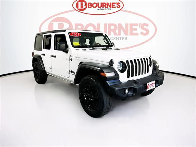 used 2021 Jeep Wrangler Unlimited car, priced at $28,690