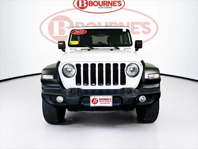 used 2021 Jeep Wrangler Unlimited car, priced at $28,690