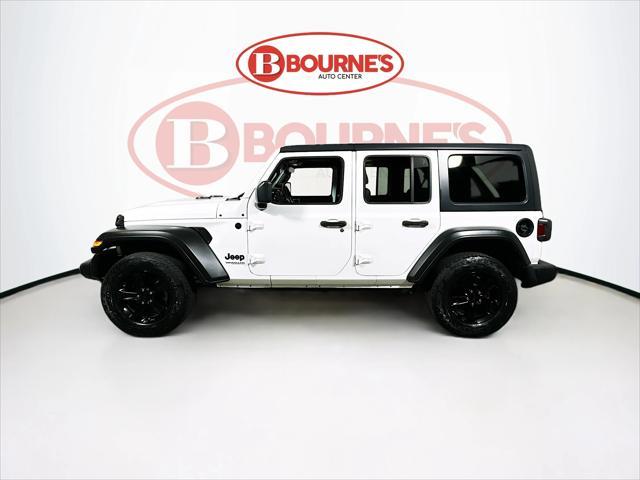 used 2021 Jeep Wrangler Unlimited car, priced at $28,690