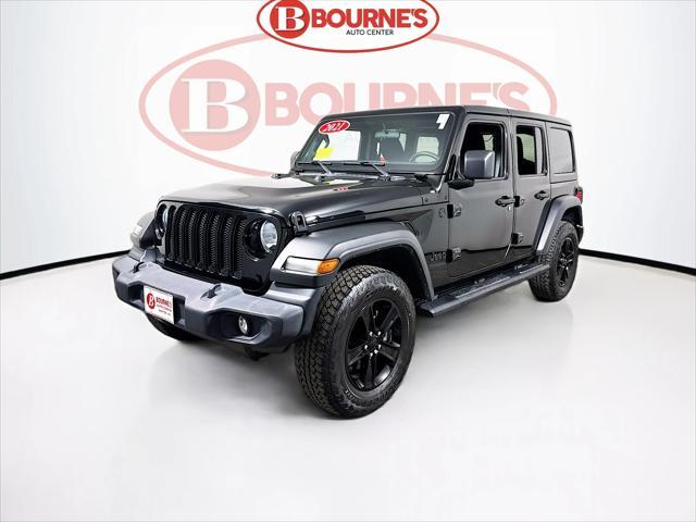 used 2021 Jeep Wrangler Unlimited car, priced at $28,990