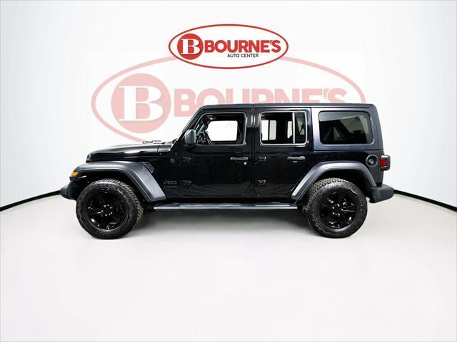 used 2021 Jeep Wrangler Unlimited car, priced at $28,990