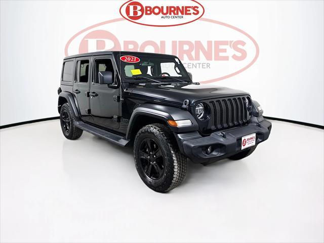 used 2021 Jeep Wrangler Unlimited car, priced at $29,990