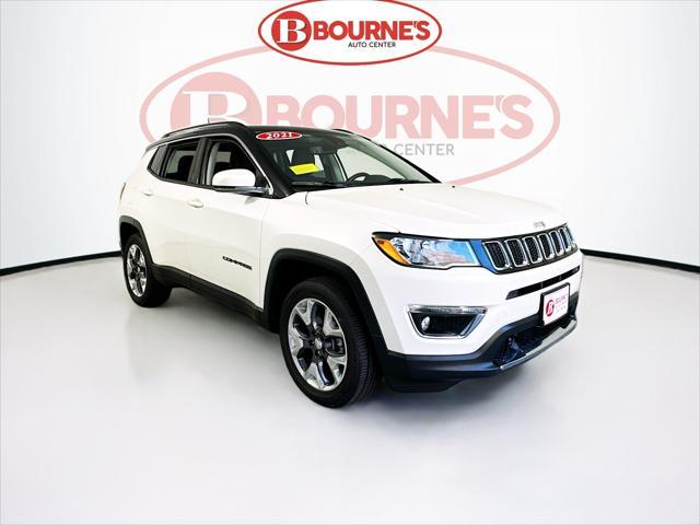 used 2021 Jeep Compass car, priced at $22,390