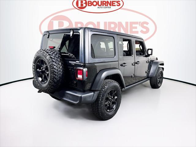 used 2021 Jeep Wrangler car, priced at $28,790