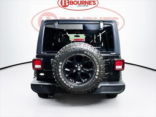 used 2021 Jeep Wrangler car, priced at $28,790