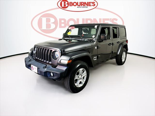 used 2019 Jeep Wrangler Unlimited car, priced at $25,290