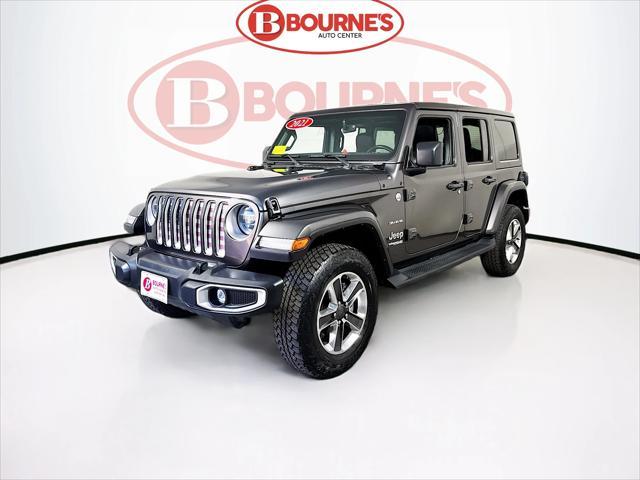 used 2021 Jeep Wrangler Unlimited car, priced at $29,990