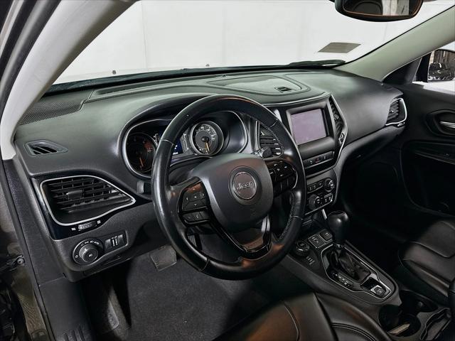 used 2021 Jeep Cherokee car, priced at $21,290