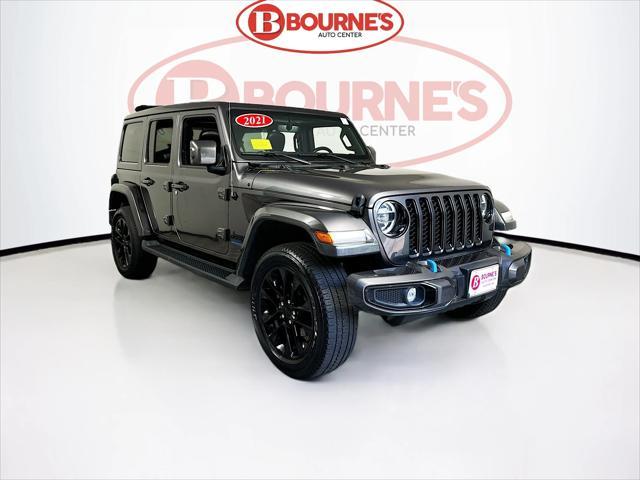 used 2021 Jeep Wrangler Unlimited car, priced at $34,990