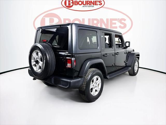 used 2021 Jeep Wrangler Unlimited car, priced at $28,490