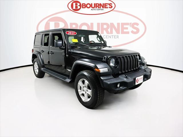 used 2021 Jeep Wrangler Unlimited car, priced at $28,490