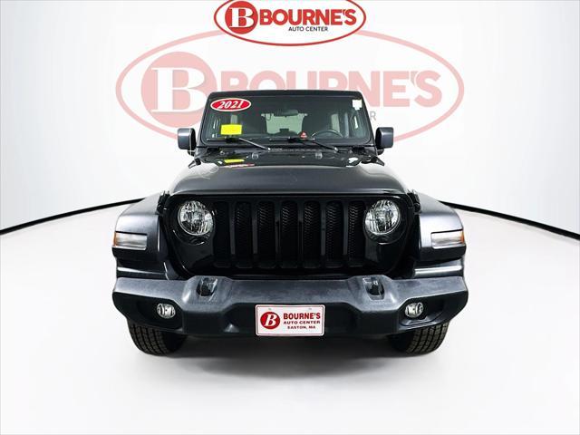 used 2021 Jeep Wrangler Unlimited car, priced at $28,490