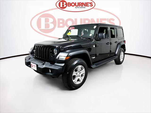 used 2021 Jeep Wrangler Unlimited car, priced at $28,490