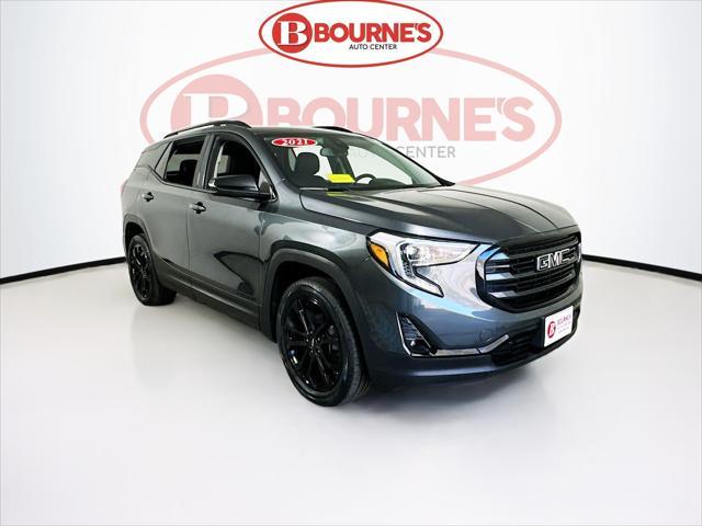 used 2021 GMC Terrain car, priced at $24,290
