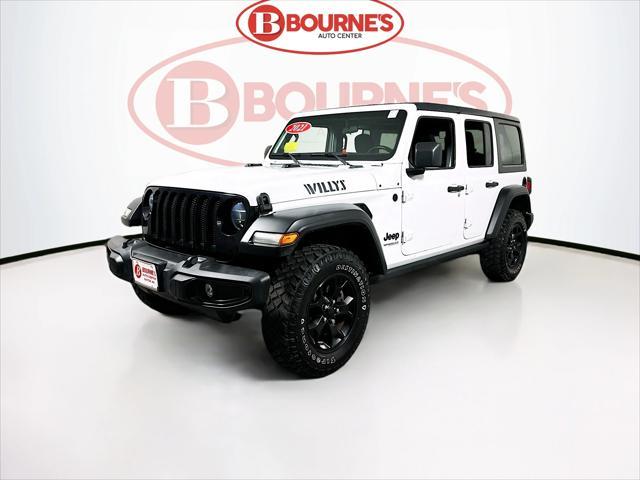 used 2021 Jeep Wrangler car, priced at $28,990