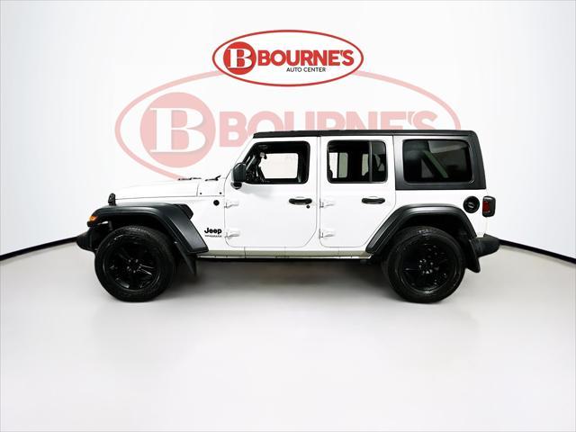 used 2020 Jeep Wrangler Unlimited car, priced at $28,190