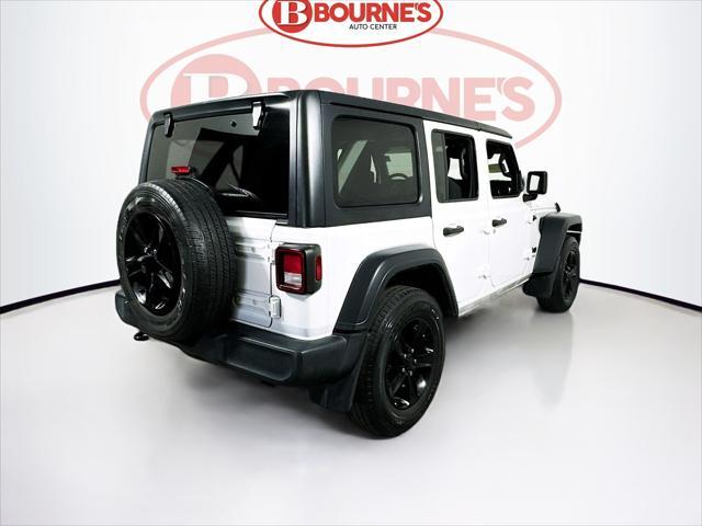 used 2020 Jeep Wrangler Unlimited car, priced at $28,190