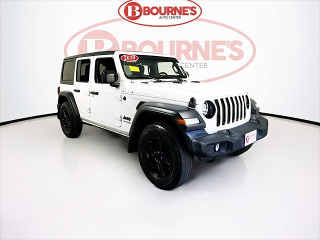 used 2020 Jeep Wrangler Unlimited car, priced at $28,190