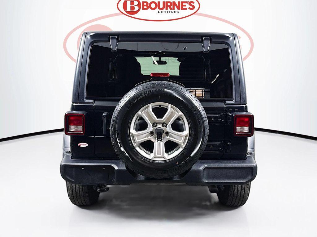 used 2022 Jeep Wrangler Unlimited car, priced at $28,490