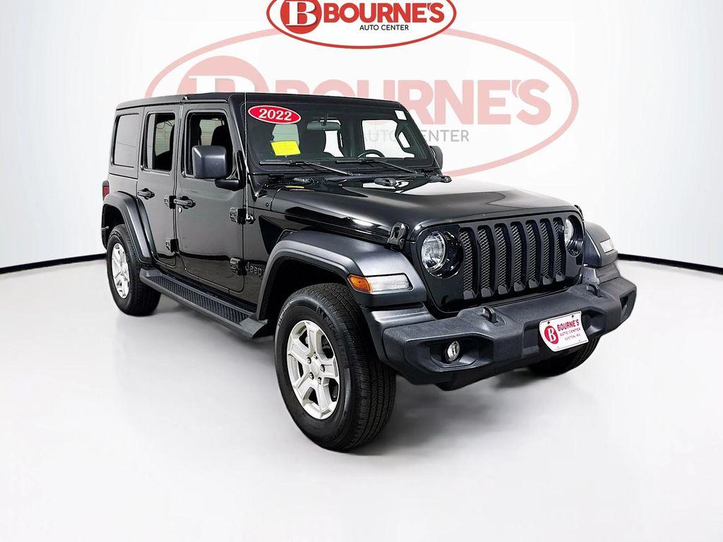 used 2022 Jeep Wrangler Unlimited car, priced at $28,790