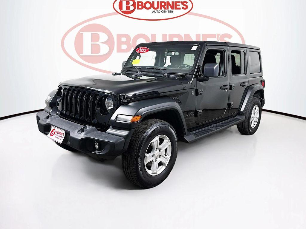 used 2022 Jeep Wrangler Unlimited car, priced at $28,490
