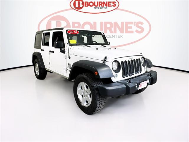 used 2018 Jeep Wrangler JK Unlimited car, priced at $21,990
