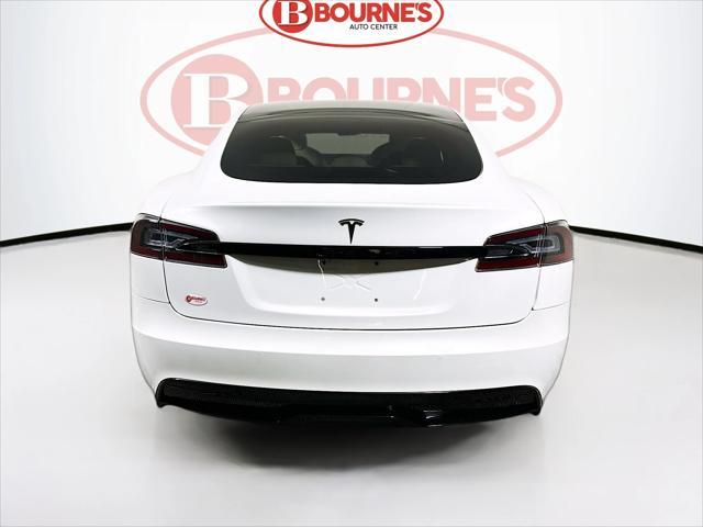 used 2021 Tesla Model S car, priced at $39,490