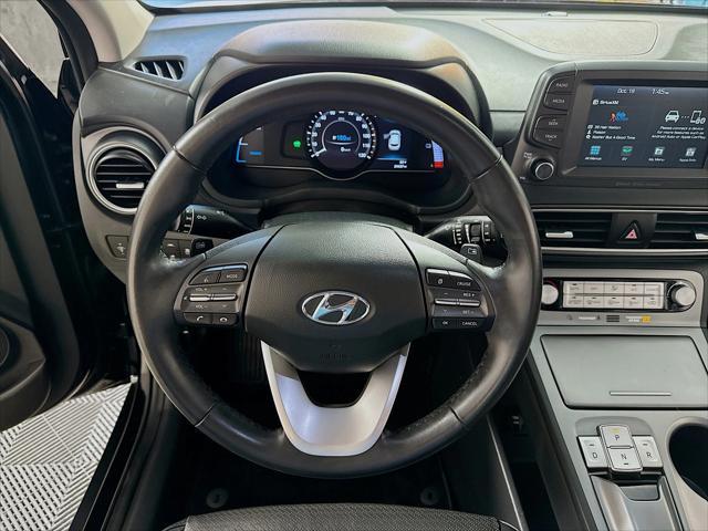 used 2021 Hyundai Kona EV car, priced at $19,990