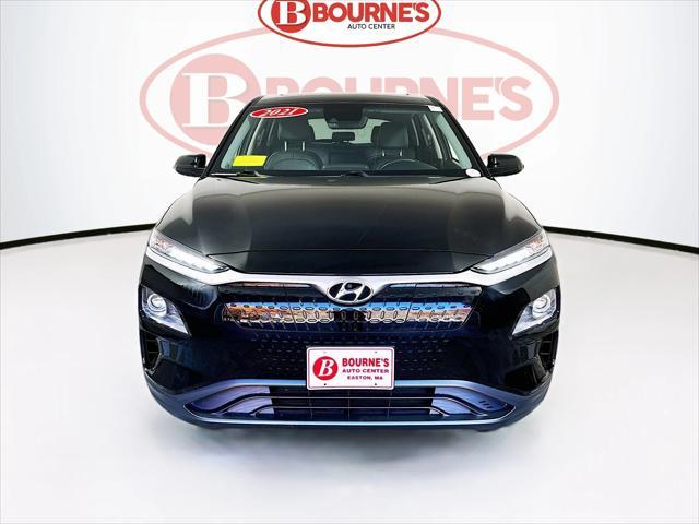 used 2021 Hyundai Kona EV car, priced at $19,990