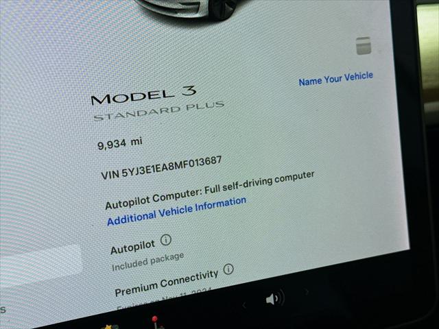 used 2021 Tesla Model 3 car, priced at $25,490