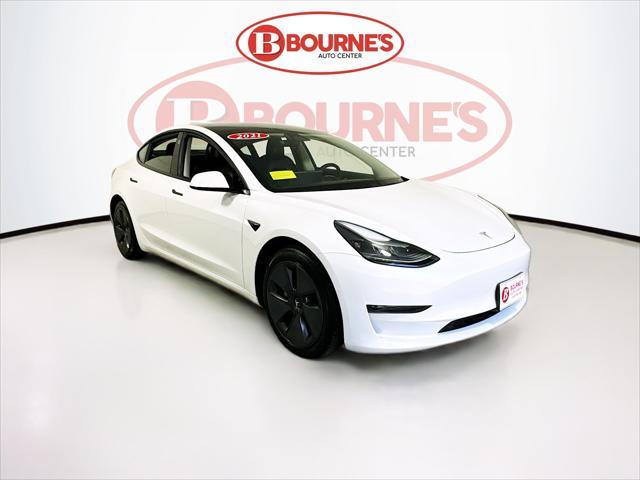 used 2021 Tesla Model 3 car, priced at $25,490