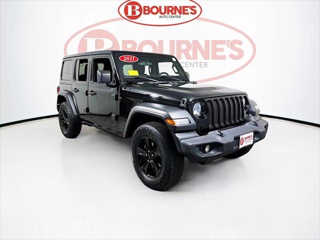 used 2021 Jeep Wrangler Unlimited car, priced at $27,990