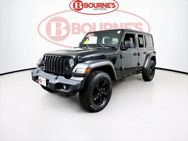 used 2021 Jeep Wrangler Unlimited car, priced at $27,490