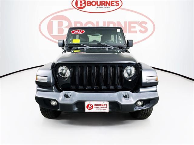 used 2021 Jeep Wrangler Unlimited car, priced at $27,490