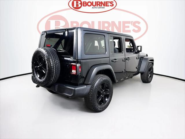 used 2021 Jeep Wrangler Unlimited car, priced at $27,490