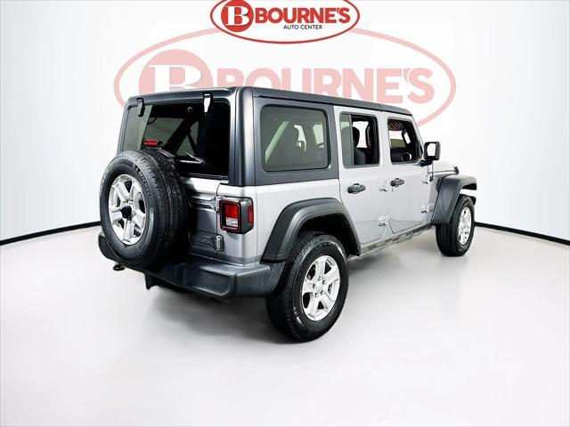 used 2019 Jeep Wrangler Unlimited car, priced at $25,290