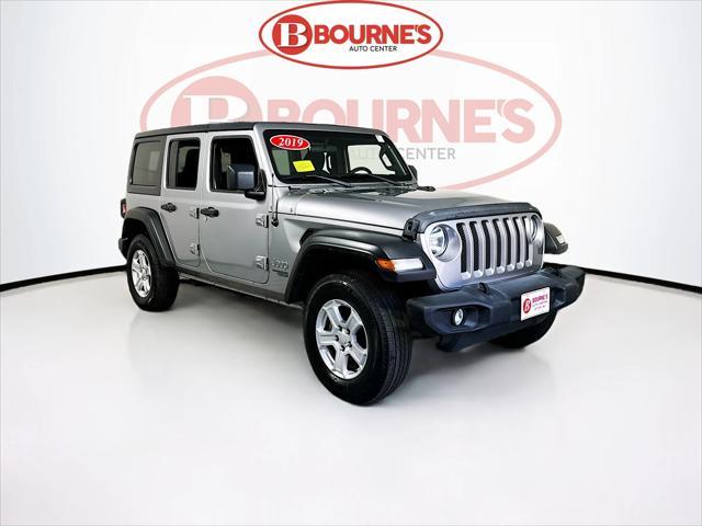 used 2019 Jeep Wrangler Unlimited car, priced at $25,790