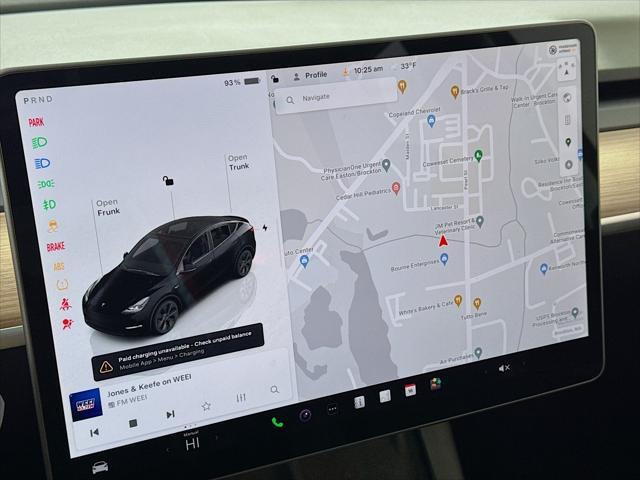 used 2025 Tesla Model Y car, priced at $42,490