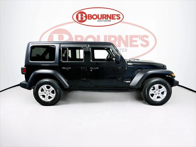 used 2021 Jeep Wrangler Unlimited car, priced at $28,490